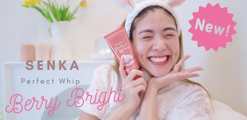 วิปโฟมลูกรัก ใหม่! SENKA Perfect Whip Berry Bright ให้ผิวสวยสดใส ฉ่ำไบรท์มาก