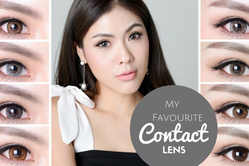 Favourite Contact Lens รีวิวคอนแทคเลนส์คู่โปรดที่ใส่ประจำ | icepadie