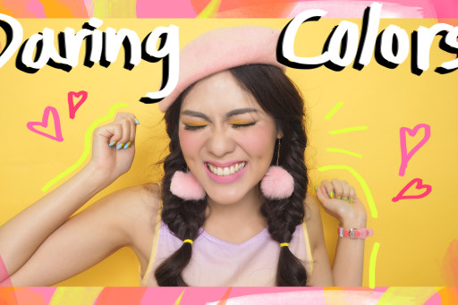 HOW TO แต่งหน้าด้วยสีเหลืองสุดซี๊ดดด daring colors SEPHORA | icepadie