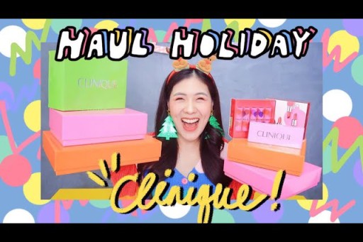 HAUL clinique holiday collection 2018 !!!!